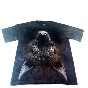 The Mountain Black Bat Graphic Tee